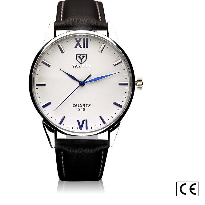 COD✔️Yazole 318 Jam Tangan Pria Original Business Quartz Watches watch|SQ6