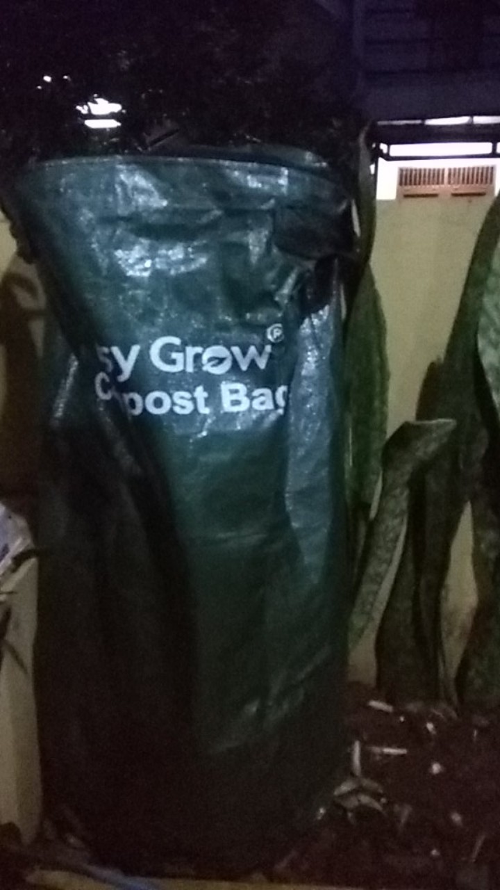 Tas Kompos Easy Grow 80 Liter Olah Limbah Daun Organik Compos Bag