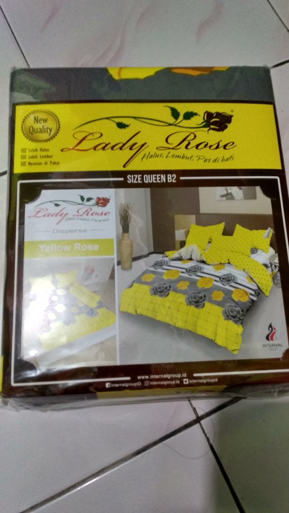 Ss Sprei Lady Rose 160 Mix Motif Part B 160x200 Queen Size No 2 Murah Polos Minimalis