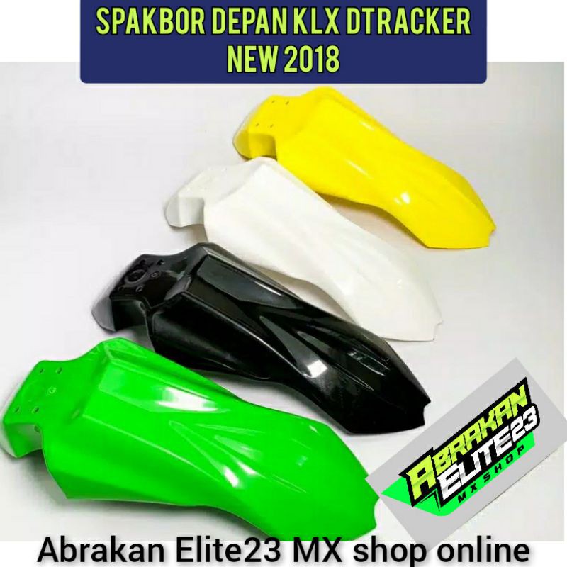 spakbor depan klx Dtracker new 2018