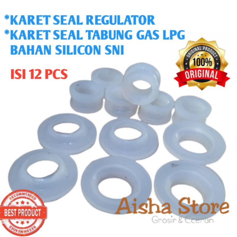 KARET SEAL REGULATOR/KARET TABUNG GAS LPG BAHAN SILICON