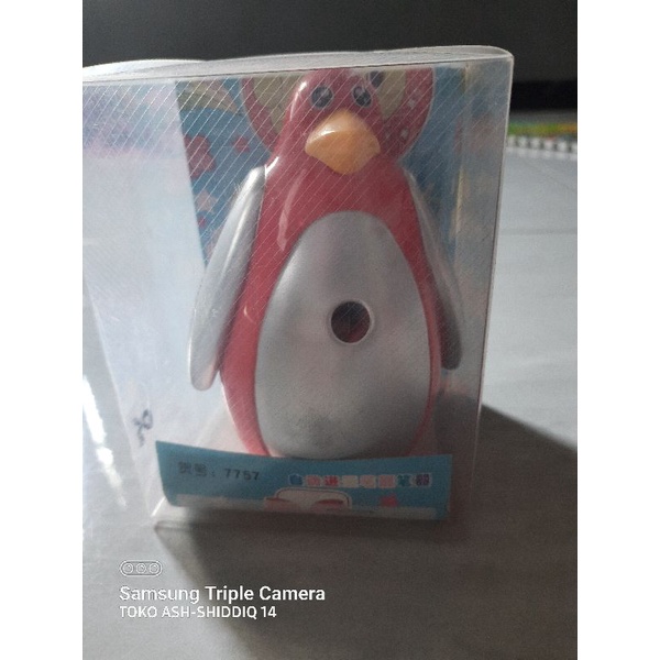 

rautan sharpener penguin zhengrong 7757 | rautan lucu bentuk hewan penguin