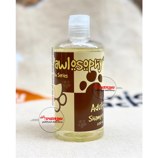 pawlosophy adult dog shampoo 500 ml untuk anjing dewasa