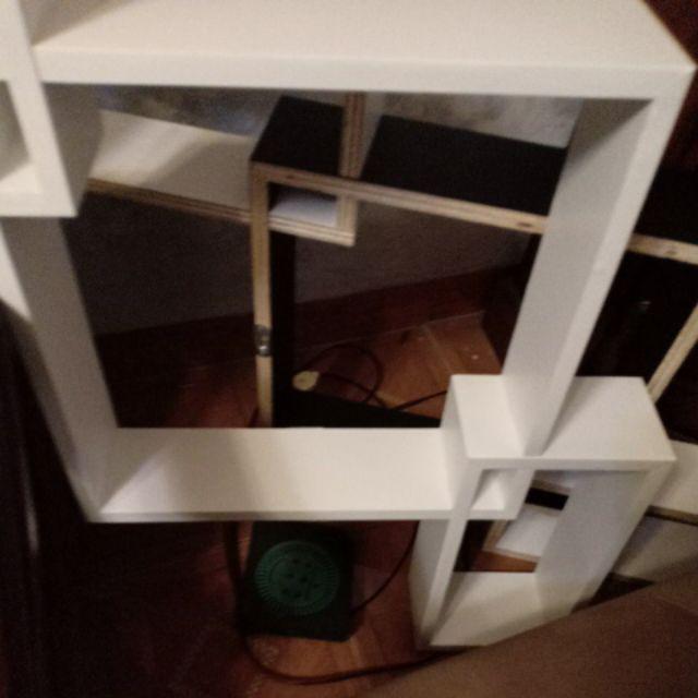 Rak Dinding Serbaguna Sudut Tempel Pojok Susun Dapur Serbaguna Kayu Shabby Gantung Vintage Murah !!