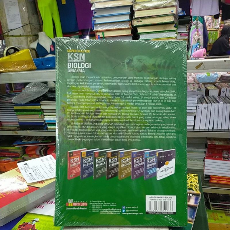 BUKU SUPER MASTER KSN BIOLOGI UNTUK SMA.-1