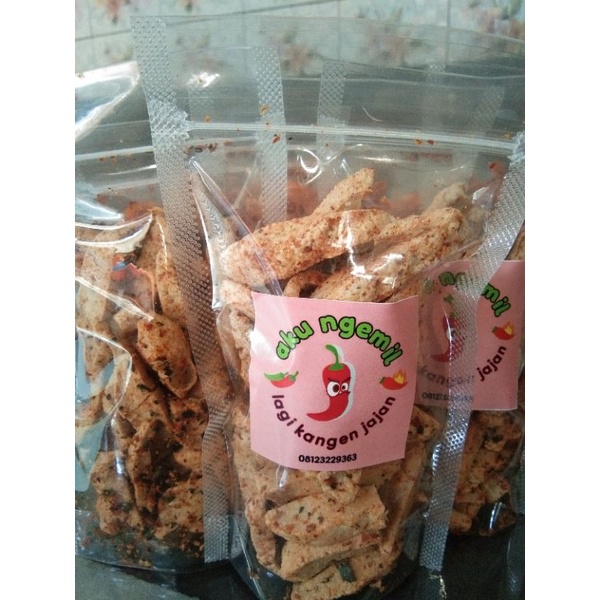 

basreng ikan pedas daun jeruk
