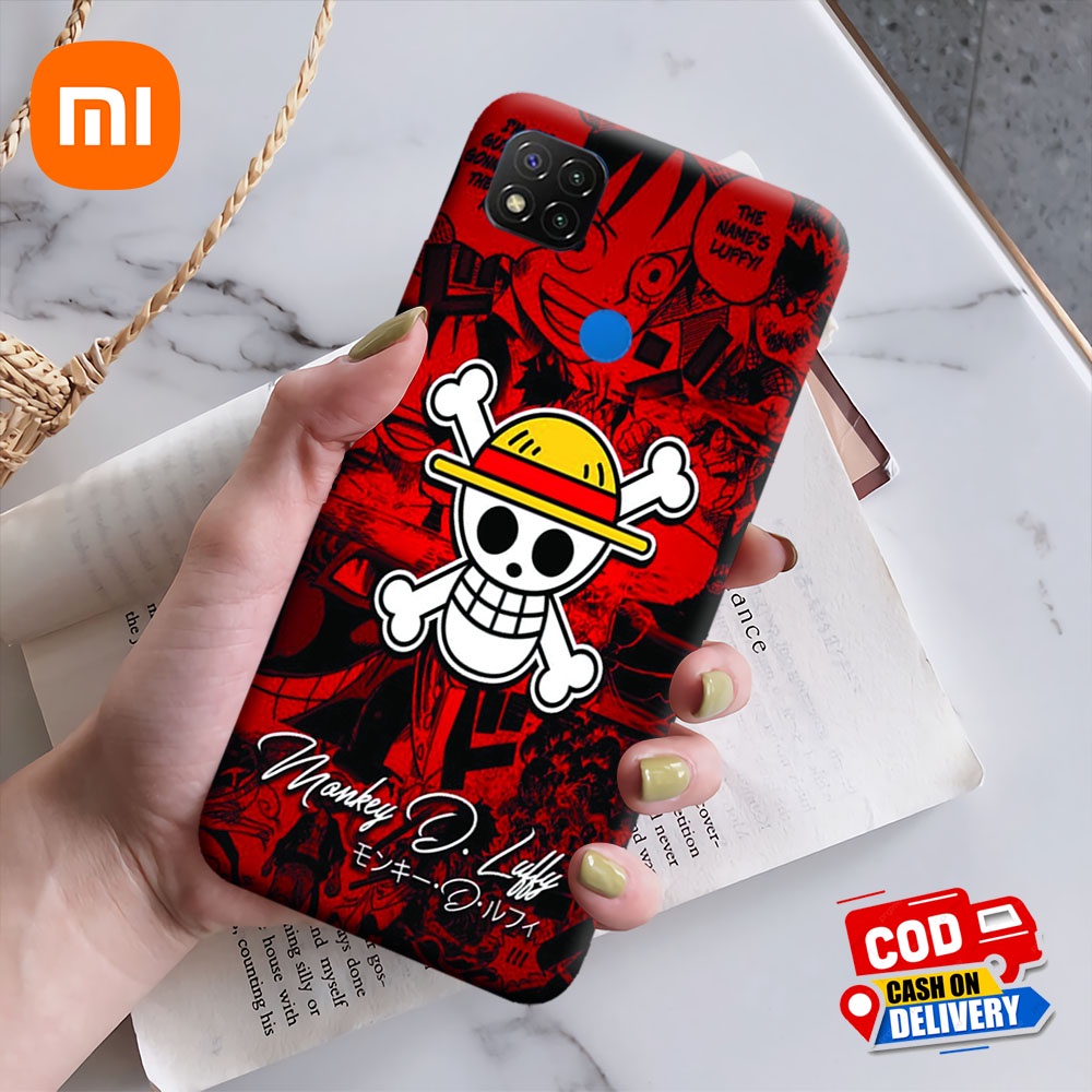 Case REDMI 9C / 9A /9T 5G / 9  [op3] Hardcase 3D Fullprint Fashion Anime One Piece bumper kesing & c