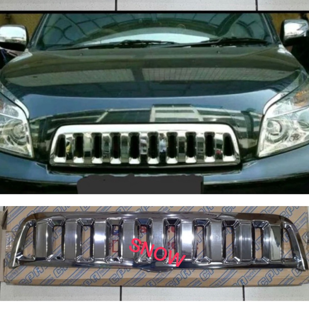 Grill Bumper Depan Rush Terios Lama Old 2006 2007 2012 2014 Hummer Chrome