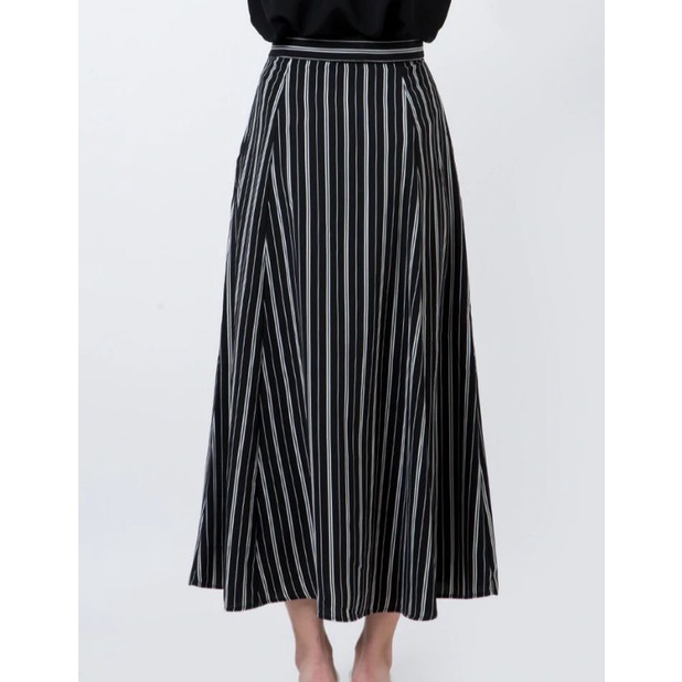 TERMURAH NEW Maxi Stripes Skirt by The Executive