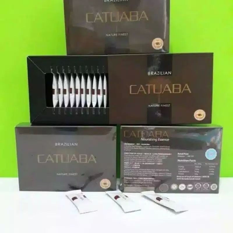 Catuaba Brazilian ( BUKAN CATUREX ) Catuaba Brasilia Catuaba Brazilia asli isi 10 saset