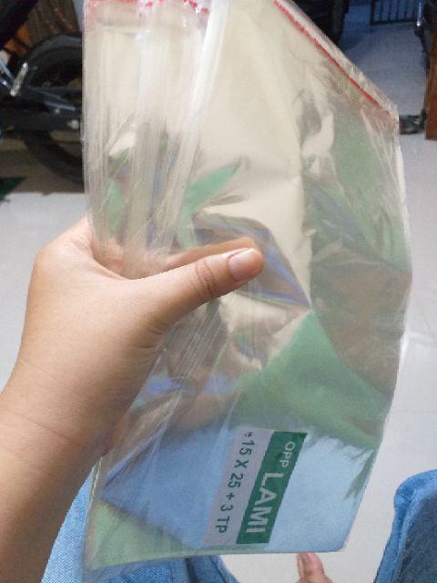 Plastik Opp 15x25 Cm/plastik Opp Undangan/plastik Undangan(isi 100 Pcs)