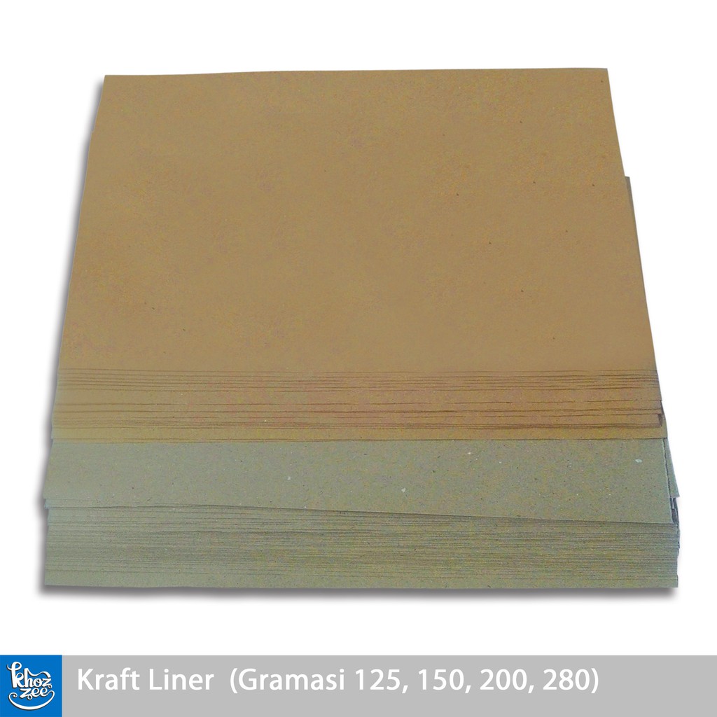 Jual Brown Paper | Kertas Kraft Liner 200 gsm | Kertas Paperbag