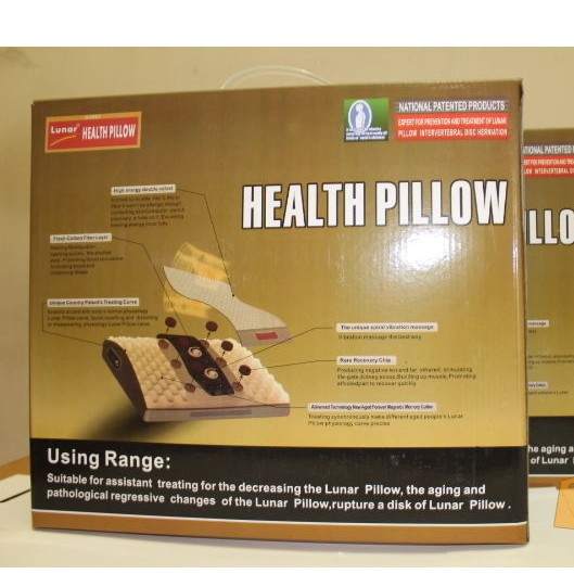 Lunar Pillow Qudu Healthy Curtuvature - Bantal Sinergy Alat Terapi Urat Dan Syaraf Pijat Refleksi