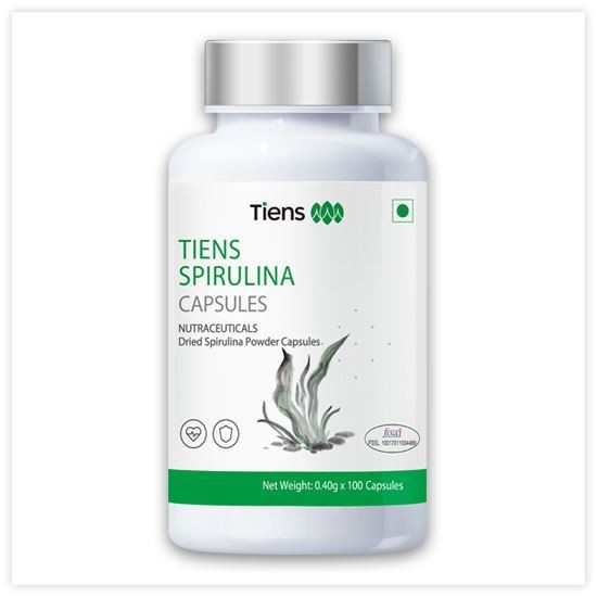 Tiens Masker Spirulina isi 100 Kapsul Original | Shopee ...