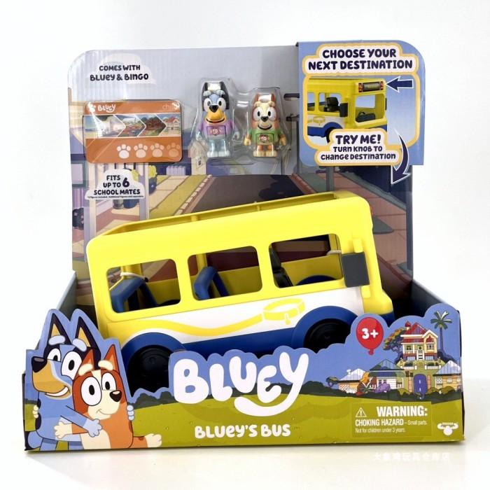 Mainan Anak Kartun Bluey Bus Bingo 27