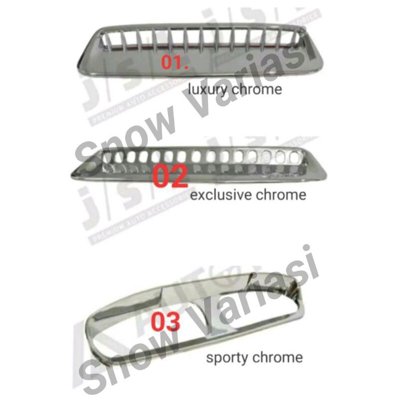 Air Scoop Grand new grand fortuner Chrome JSL