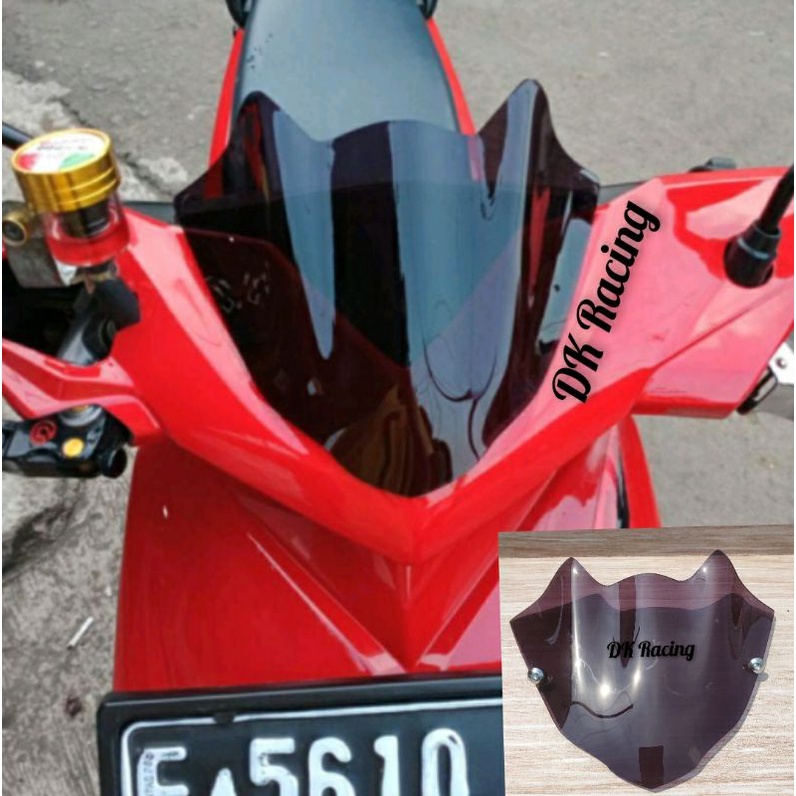 Visor Beat Carbu Karbu Plus Baut Chrome Windshield Beat Karbu Carbu Plus Baut Chrome
