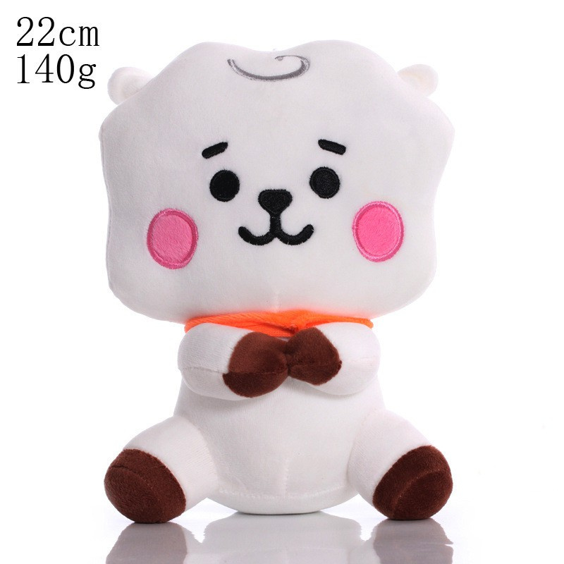 &lt; Available &gt; KPOP Cartoon Plush Toy CHIMMY COOKY KOYA MANG RJ SHOOKY TATA Soft Toys Doll Key Chains