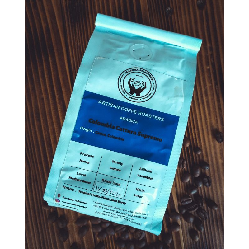 

Kopi Arabika Colombia Cattura Supremo (Import Beans)