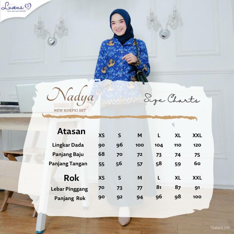 Nadya Set Korpri by Luvena