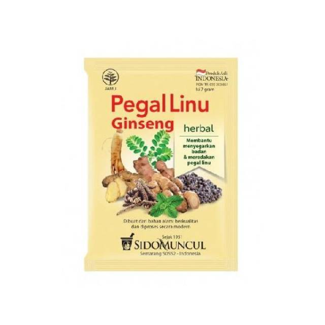 JAMU PEGAL LINU GINSENG

 SIDOMUNCUL