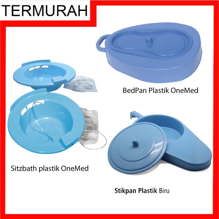 Tempat Buang Air Besar / BedPan / Sitzbath plastik OneMed