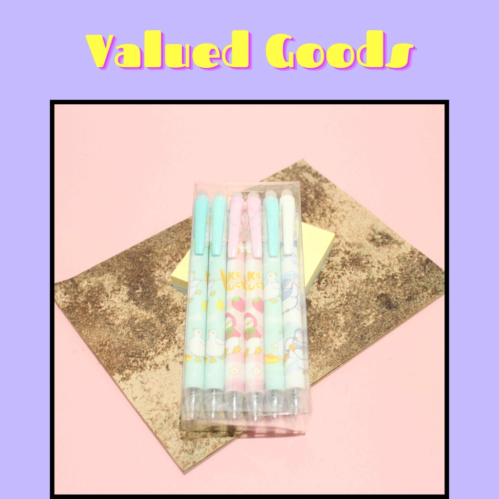 

Pulpen Cetek Odemei Eraseable 89052A - MOTIF BEBEK CEWEK CUTE DUCK - pena lucu pen gel bolpoin bisa dihapus bulpen warna warni unik alat tulis hadiah anak sekolah & kantor stationery cute karakter kartun