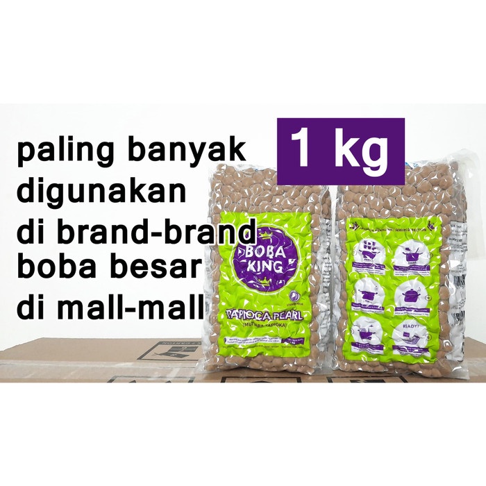 

b011tee Boba King Tapioca Pearl Original Bobba Milk Brown Sugar Da01D100