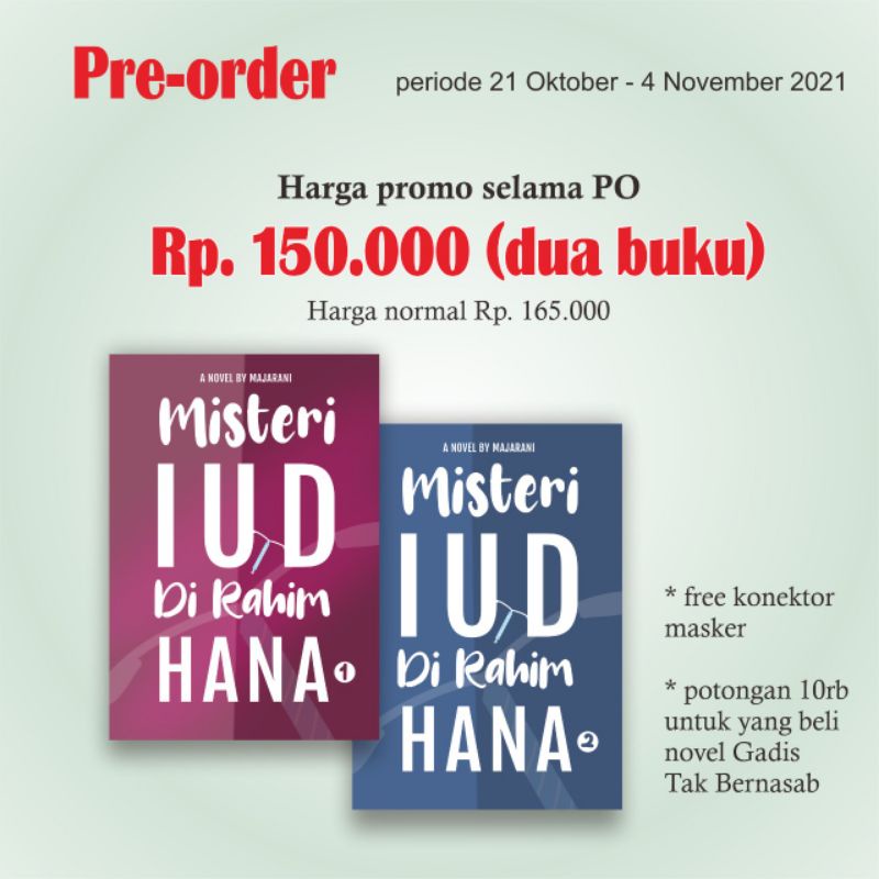 Novel Misteri IUD Di Rahim Hana by Majarani