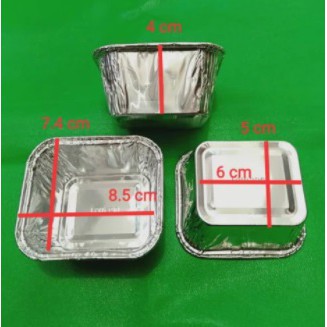 ALUMINIUM TRAY BX-0350 - WADAH ALUMINIUM FOIL TRAY - BX0350