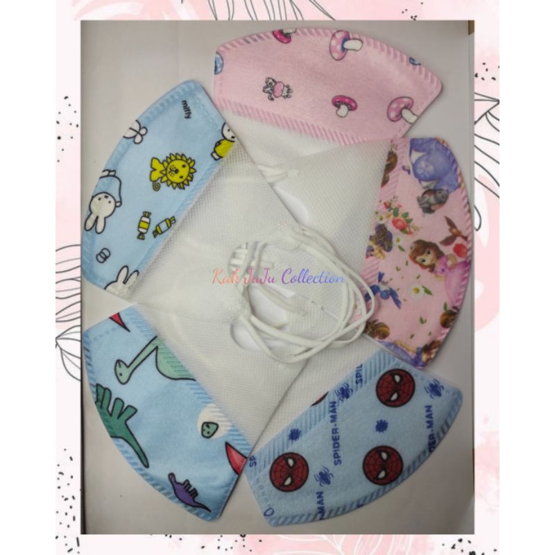 masker anak / masker duckbill anak / masker karakter