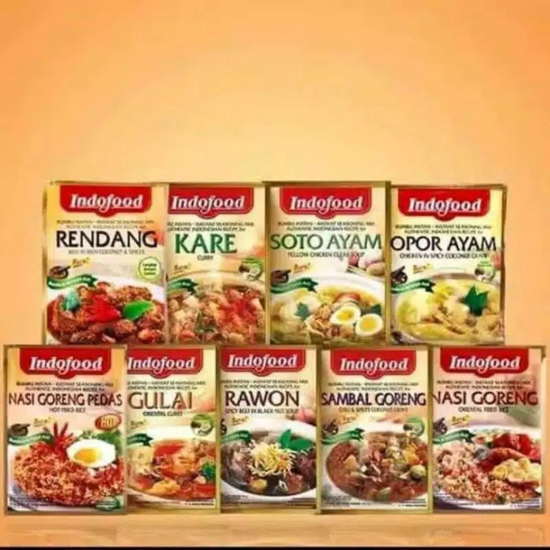 

INDOFOOD BUMBU INSTAN 45GR ALL VARIAN TERMURAH