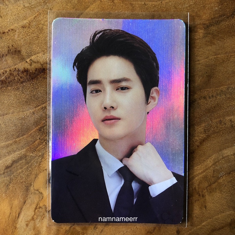 (booked by sasya) PHOTOCARD PC -SUHO THE ELYXION DOT STICKER SET HOLOGRAM PC EXO-