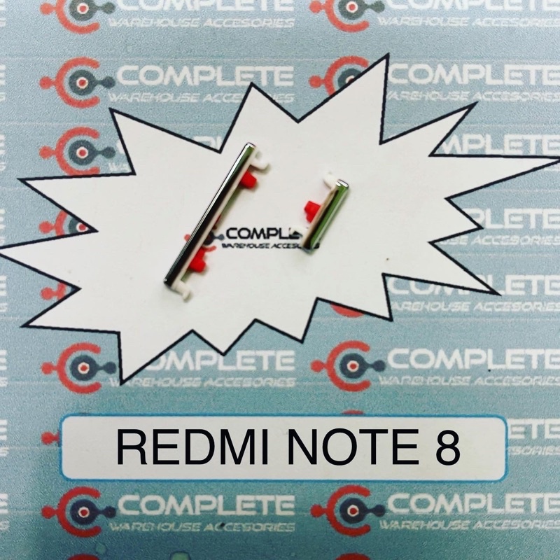 TOMBOL ON OFF REDMI NOTE 8 / TOMBOL LUAR ON OFF VOLUME REDMI NOTE 8