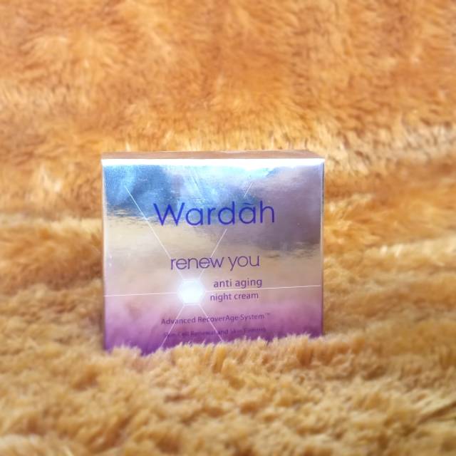 Wardah renew you night cream