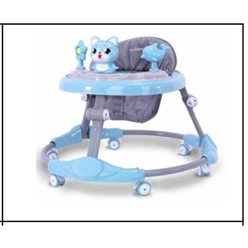 Baby Walker Space Baby Lucu Ada Musik Lampu