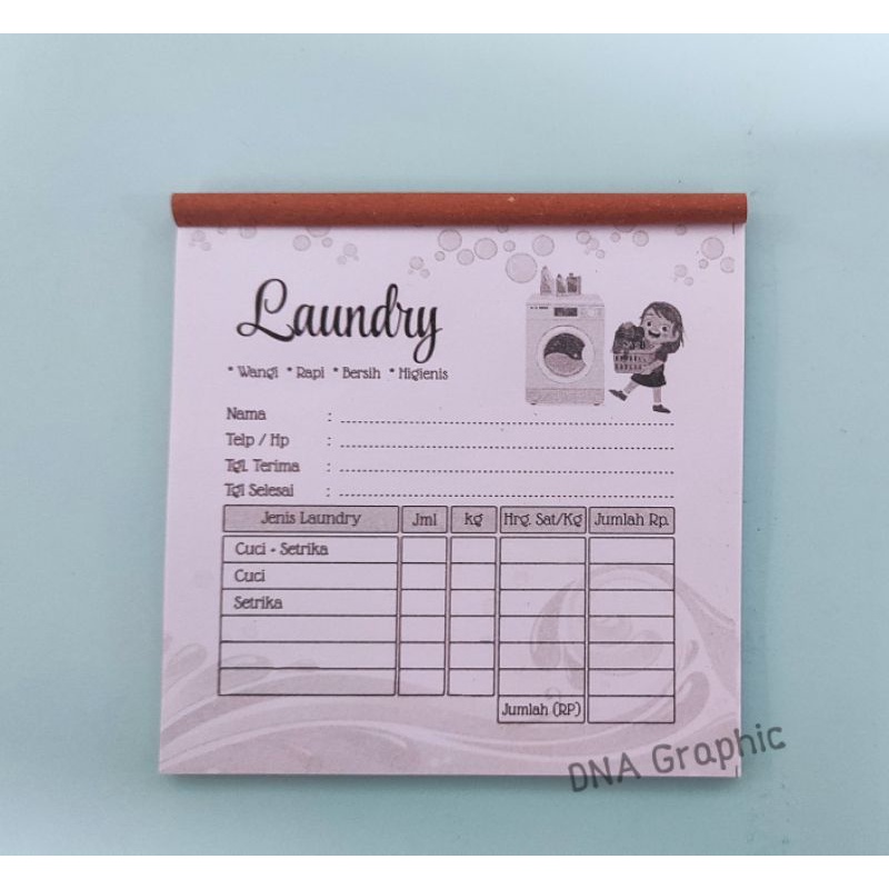 

NOTA LAUNDRY 1 PLY & 2 PLY UKURAN MINI
