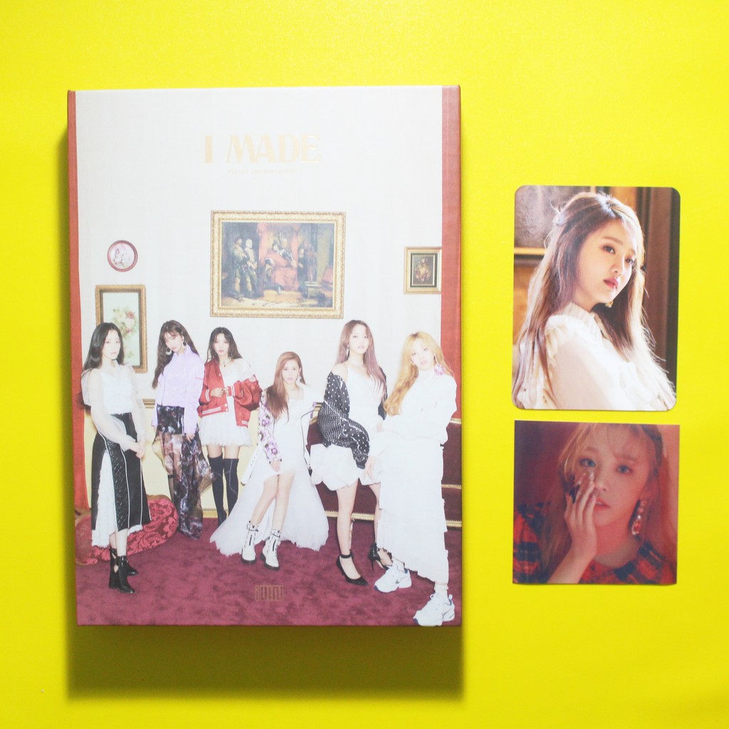 [READY STOCK] G-IDLE - I MADE (Album unsealed/photocard/poster only)