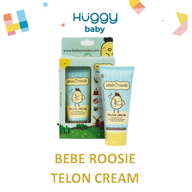 Bebe Roosie Telon Cream / Bugs Repellant (Anti Nyamuk) / Minyak Telon Lavender Krim Anak