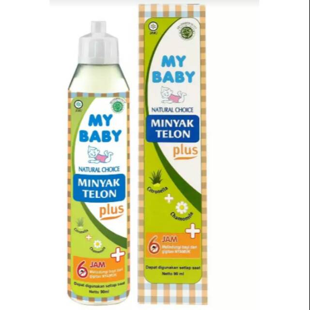 My Baby Telon 90ml antinyamuk 8 jam ORIGINAL-BPOM