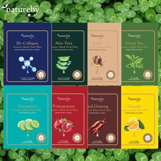 Download Natureby Essence Mask Sheet Shopee Indonesia PSD Mockup Templates