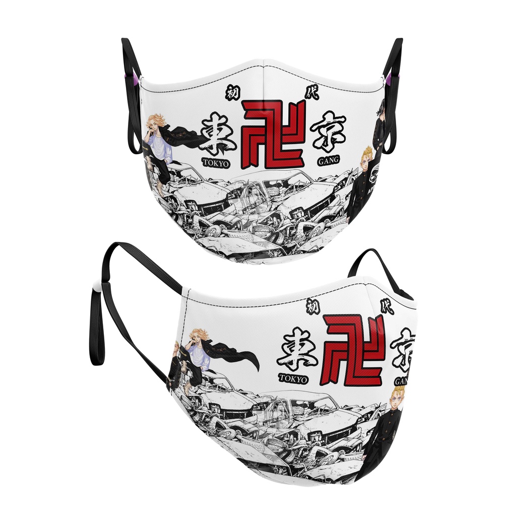 MASKER ANIME TOKYO REVENGERS SERIES 003 FULLPRINT 3FLY PREMIUM