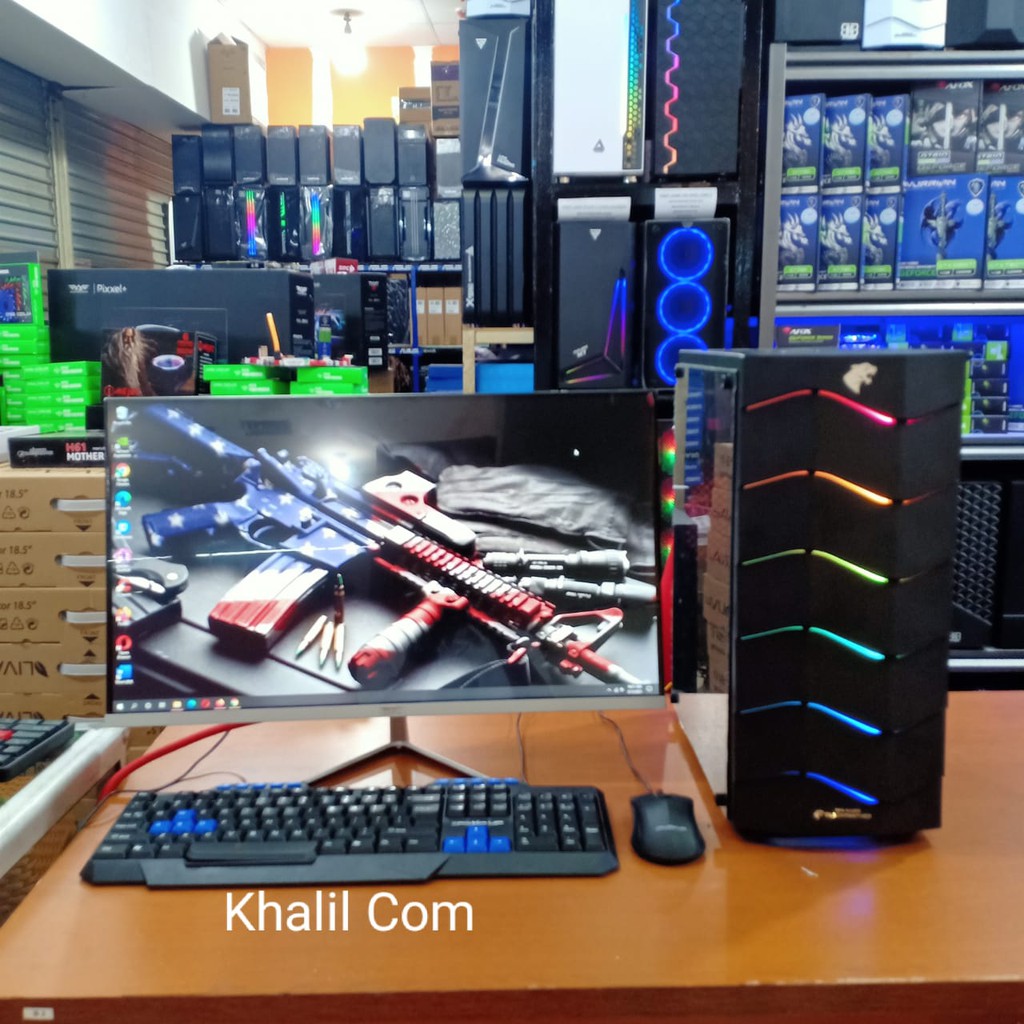 Pc Rakitan Core i7 3770  Vga 2 Gb  Hdd 1 Tb  Monitor 24 Inch Full New &amp; Garansi 1 Tahun