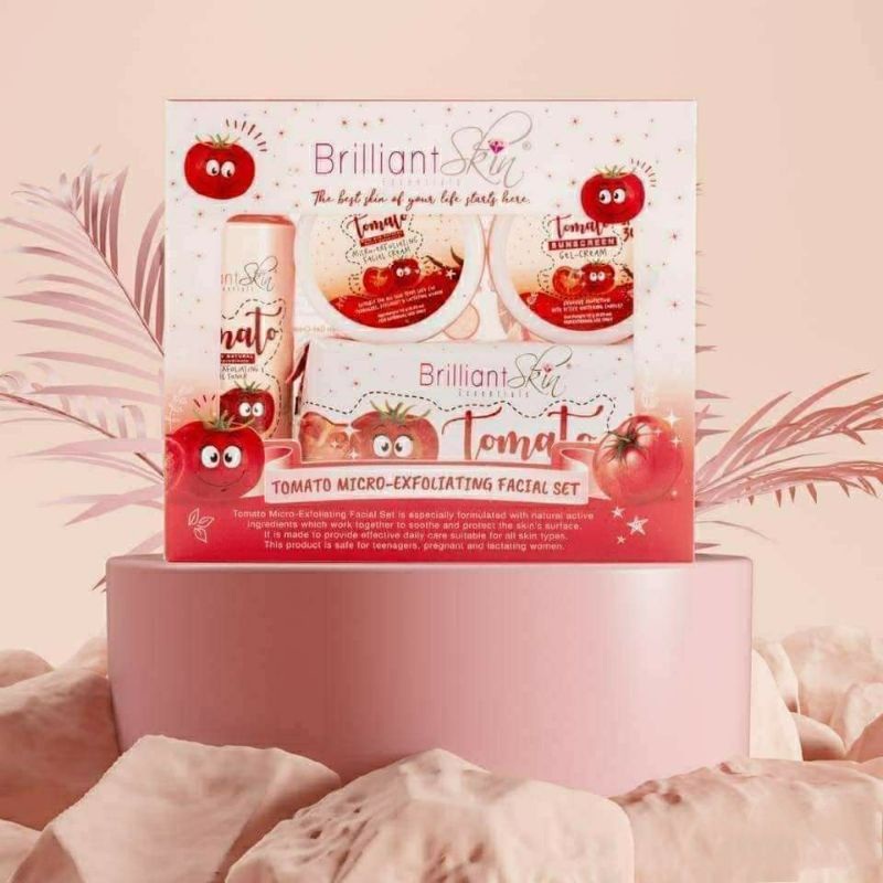 COD/BRILLIANT SKIN/BRILLIANT SKINCARE TOMATO SET