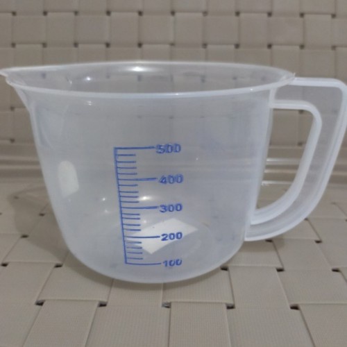 GREENLEAF 1829 MEASURING CUP GELAS UKUR TAKAR PLASTIK 500ML 500 ML GREEN LEAF BENING