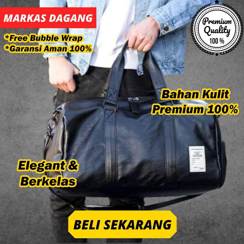 TAS TRAVEL KULIT ASLI PRIA TAS KERJA KULIT ASLI TAS OLAHRAGA TAS GYM KULIT PRIA ORIGINAL ENZO
