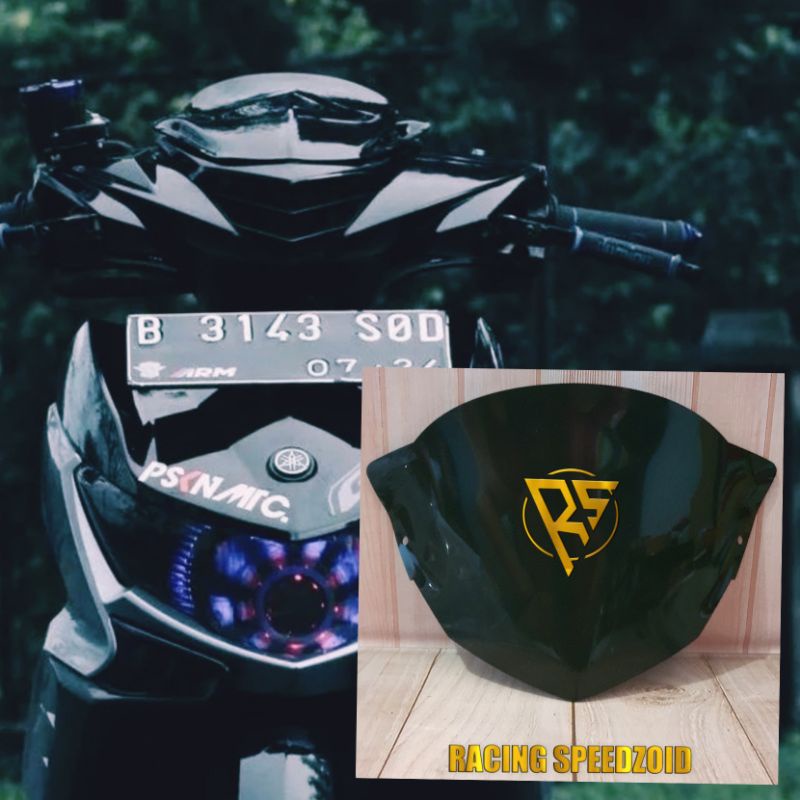 VISOR XEON GT 125 MODEL BEAT KARBU