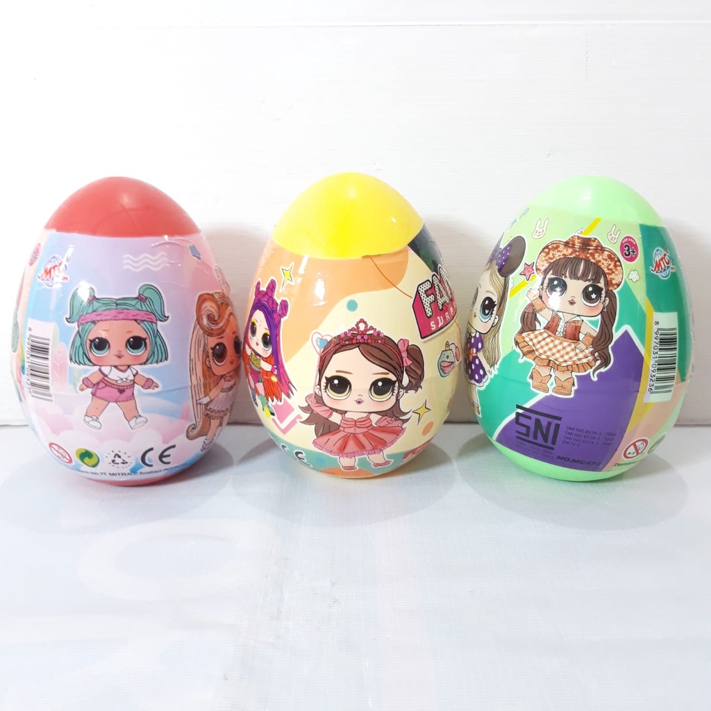Mainan Anak Telur Surprise Egg Jumbo