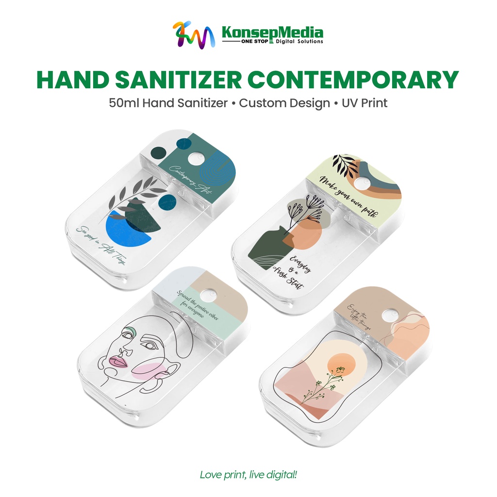 Jual Pocket Hand Sanitizer Spray Contemporary Design UV Print