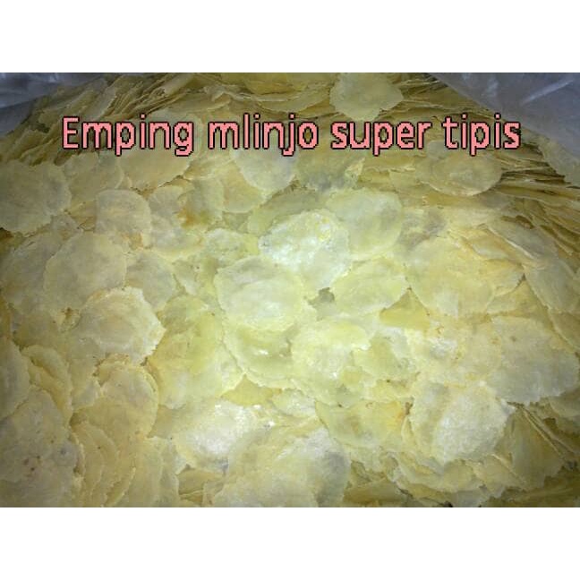 

TERBARU Emping mlinjo belinjo mentah super tipis original 500gram
